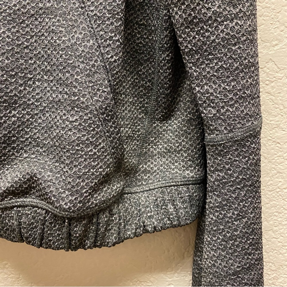 FREE PEOPLE MOVEMENT Off The Grid Zip Front Bell Sleeve Jacket Medium - Picture 10 of 12